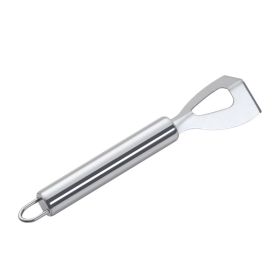 1pc Stainless Steel Butter Spreader, 430 Stainless Steel Butter And Butter Cutting Knife, Cheese Cutting Knife, Baking Tools, Cheese Dividing Kni