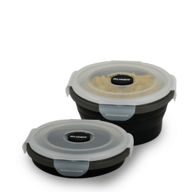 GLIDER S10 Black Bento Premium Lunch Box & Food Storage Container