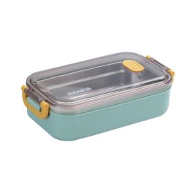 Portable Refillable Insulated Lunch Box (Color: Green, Type: Lunch box)